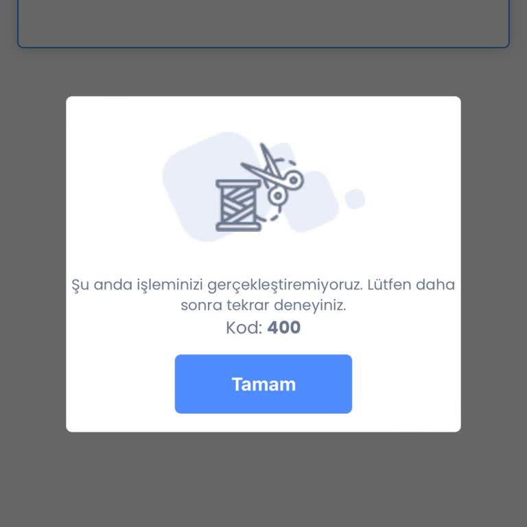 LC Waikiki 400 Hata Kodu Veriyor