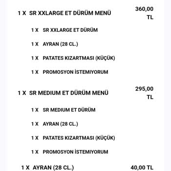 Yemek Sepeti Ücretini Aldığı Ürünleri Teslim Etmiyor.