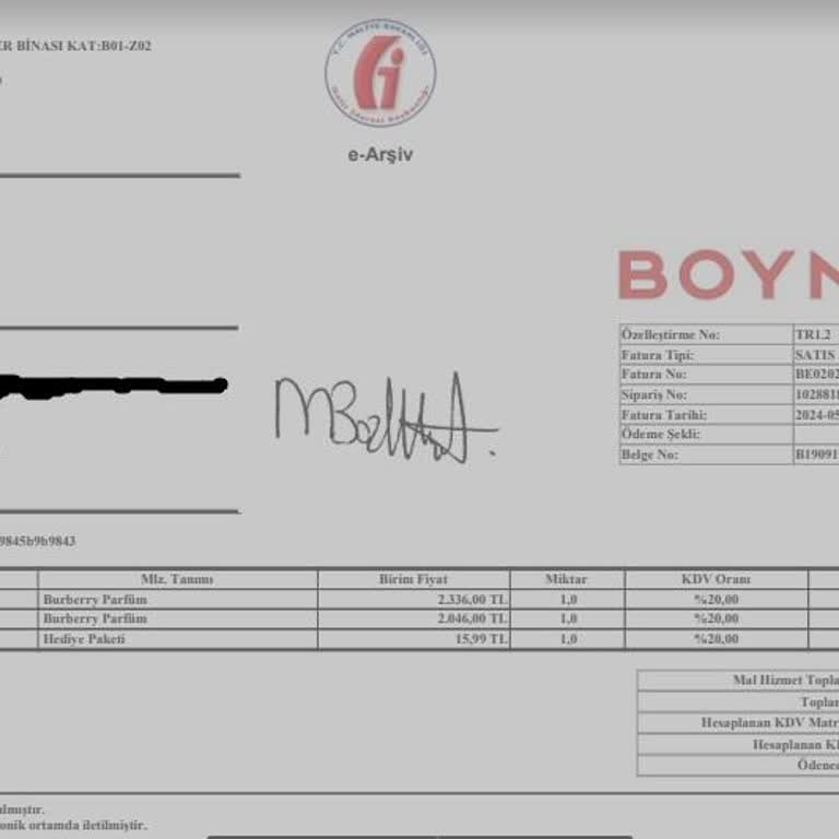Boyner Burberry Kadın Parfümü Sorunu Hakkında