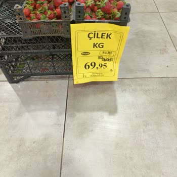 Biçen Market Ürünün Üzerindeki Etiket Fiyatıyla Terazideki Etiket Fiyatının Farkı