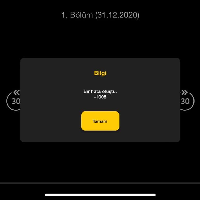 Exxen 1008 Sunucu Hatası Sorunu