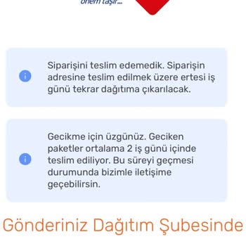 Aras Kargo Evde Yoktunuz Bahanesi