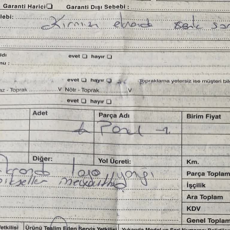 LG OLED TV'de Sürekli Ekran Sorunları