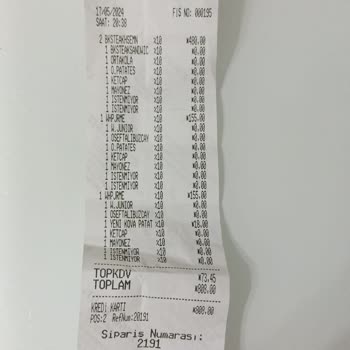 Burger King Kalitesiz Ürün Ve Sorumsuz Personel