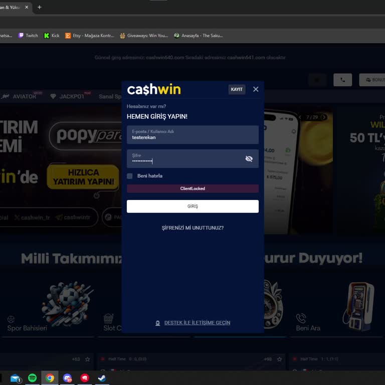 Cashwin.com Deneme Bonusu Aldatması