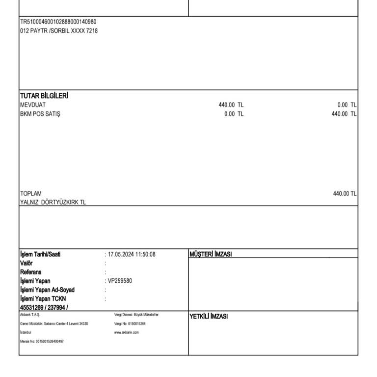 Sorbil İznim Olmadan Hesabımdan Para Çekilmiş