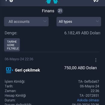 West Hill Capital Sistemdeki Paramı Çekemiyorum.