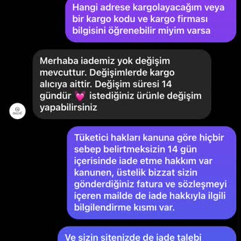 Qalve Online Alışverişte İade Sorunu