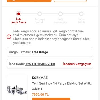 Trendyol'da Mağdur Eden Sayfa Güven Vermiyor