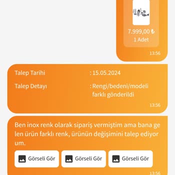 Trendyol'da Mağdur Eden Sayfa Güven Vermiyor