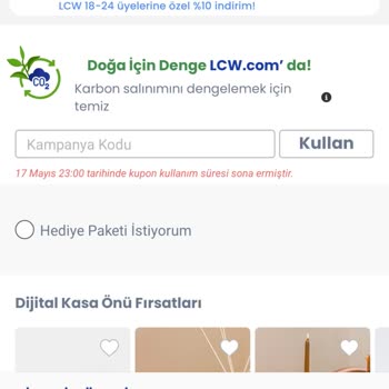 LCW "bir Terslik Var" Hatası