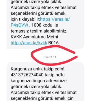 Aras Kargo Teslim Edilmeyen Ürün