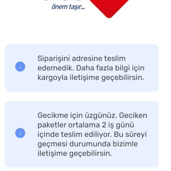 Aras Kargo Teslim Edilmeyen Ürün