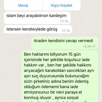 Aksoy Tuning Fatura Kesmeden İş Yapılıyor Yapılan Ön Ödeme Geri İade Edilmiyor