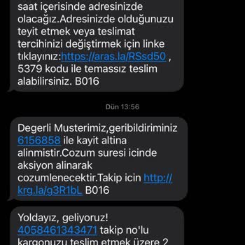 Aras Kargo Adresime Gelmedi İlgilenilmiyor