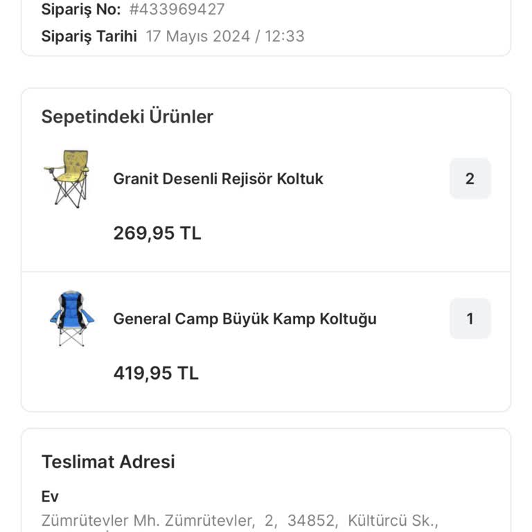 Migros'tan Siparişim Gelmedi