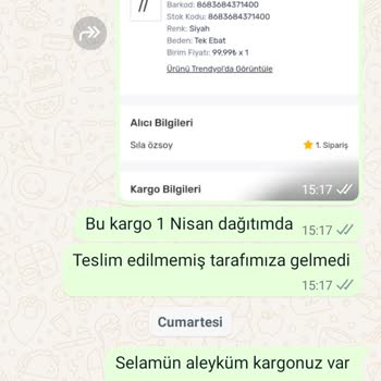 Sendeo Kargoyu Neden Böyle