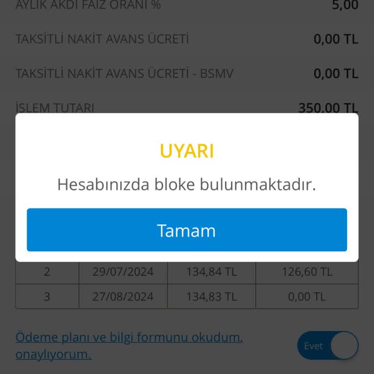 Durduk Yere Bloke Denizbank