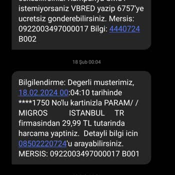 Migros Haksız Yere Money Gold Aylık Ücreti Kesiyor