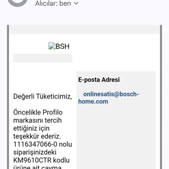 Profilo Ücret İadesini Yapmaması