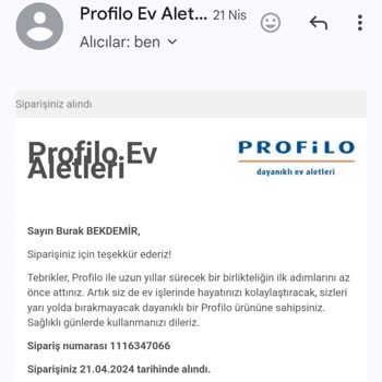 Profilo Ücret İadesini Yapmaması