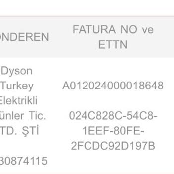 Dyson Purifier 6 Günde Motor Onarımı