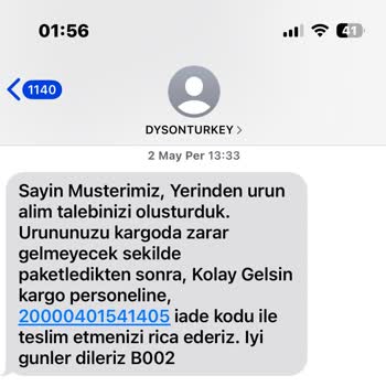 Dyson Purifier 6 Günde Motor Onarımı