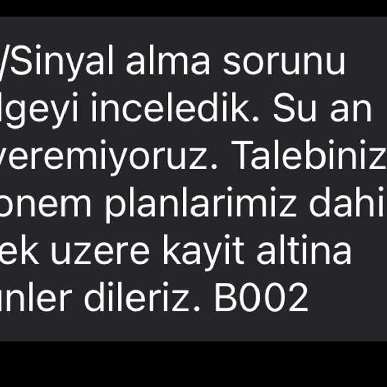 Turkcell Şehrin Merkezinde Çekmiyor
