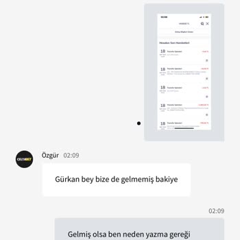 Celtabet Bakiyemi Ödemedi Canlı Desteğe Yazdığımda Üslupsuz Konuşma