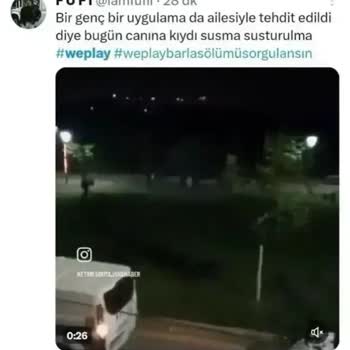WePlay Bir Uygulamada Yaşanan Üzücü Olay Sonrası Değişiklik Talebi