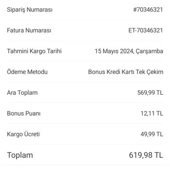 Karaca Züccaciye Karaca Ayıplı Ürün Satıp İade Edince Eksik Para Gönderiyor.