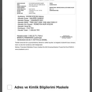 Ziraat Bankası Ziraat EFT Şikayeti