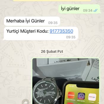 Konyalı Saat Şikayet Üzerine Yazı