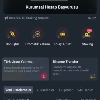 Binance TR Lütfen Nereye Kadar