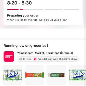 Yemeksepeti Sipariş Gelmiyor Canlı Destek Yok
