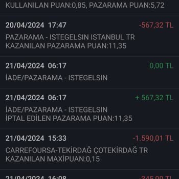 İş Bankası Maximum Kazanılan MaxiPuan'ları Yatırmıyor