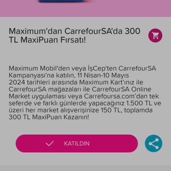 İş Bankası Maximum Kazanılan MaxiPuan'ları Yatırmıyor