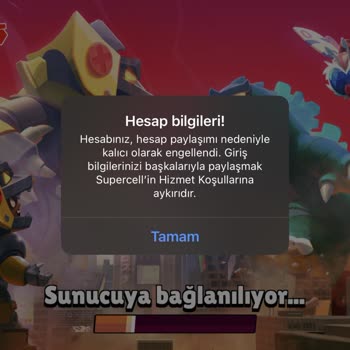 Supercell Neden Hesabımı Engelledi
