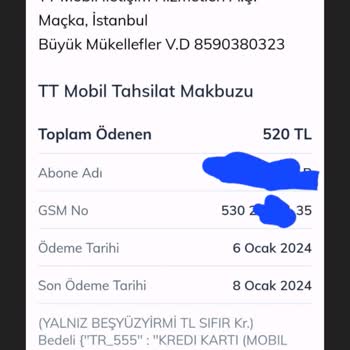 Türk Telekom İade Fatura Çilesi