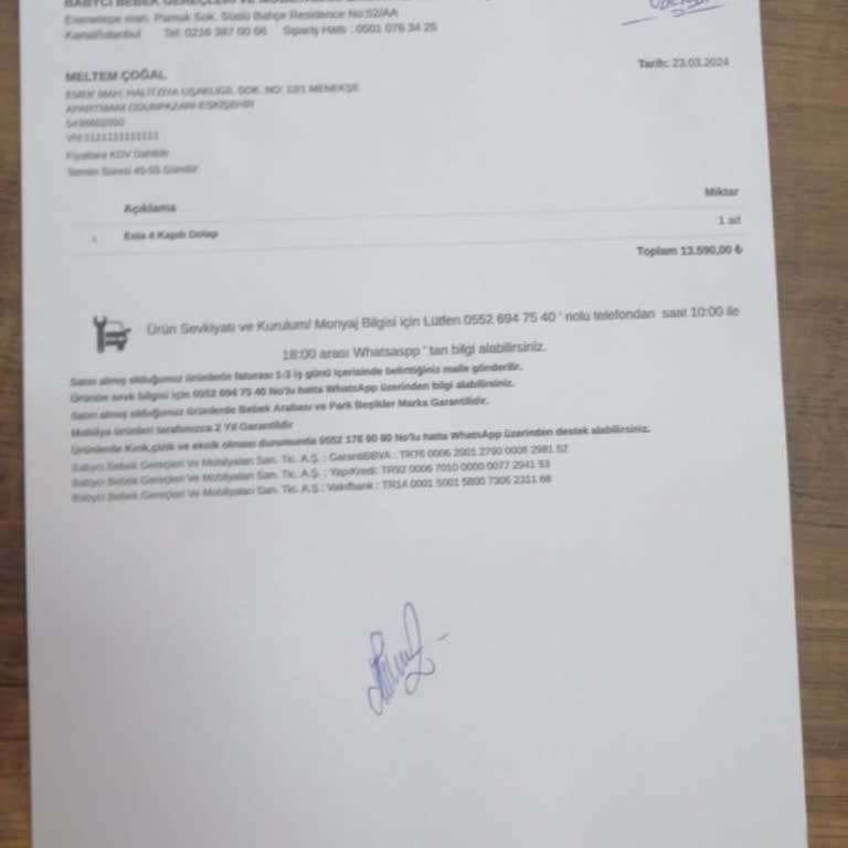 Babyci Bebe Ürünüm Gelmedi Oyalıyorlar Ödemeyi Aldılar Urunu Göndermiyorlar