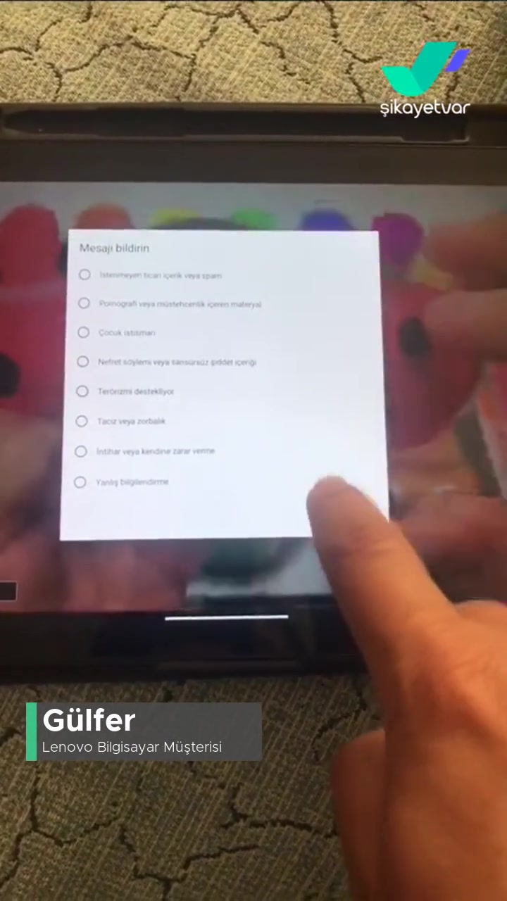 Lenovo Tablet Dokunmatik Sorunu videonun kapak resmi
