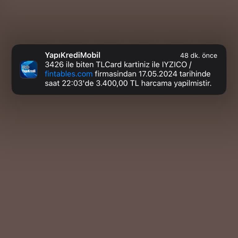 Fintables Hesaptan İzinsiz Para Çekilmesi