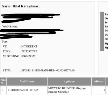 Fakir Elektrikli Ev Aletleri Para İademi Gerçekleştirmiyor!