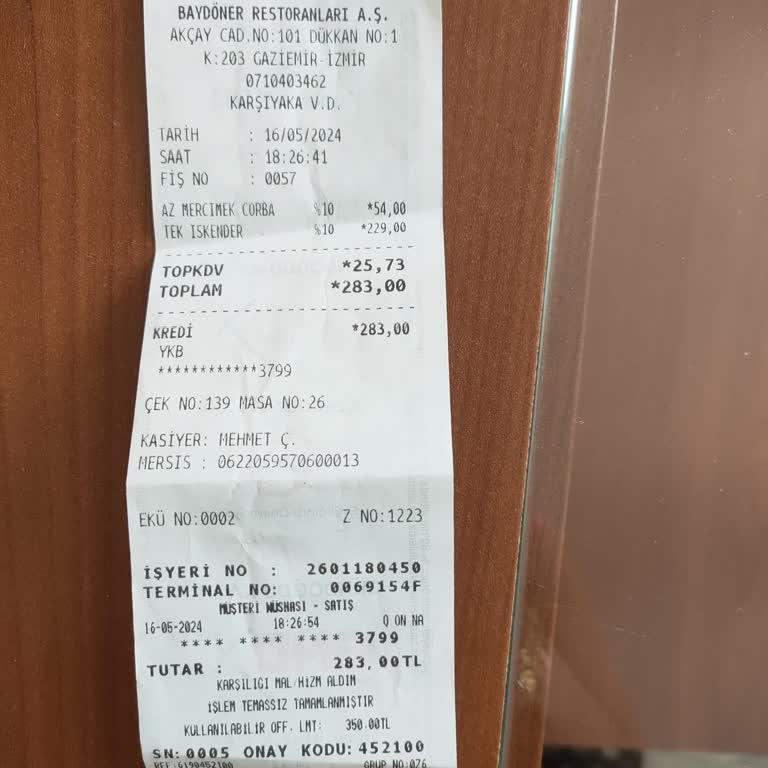 Baydöner Çalışanları Önce Üslup!