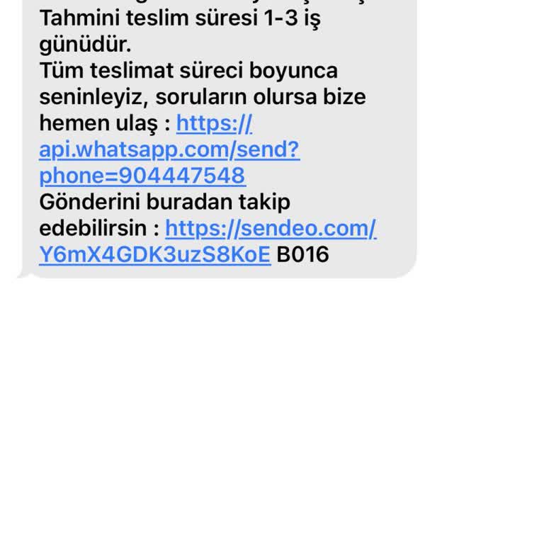 Sendeo Evde Olduğum Halde Kargom Geri İade Oldu