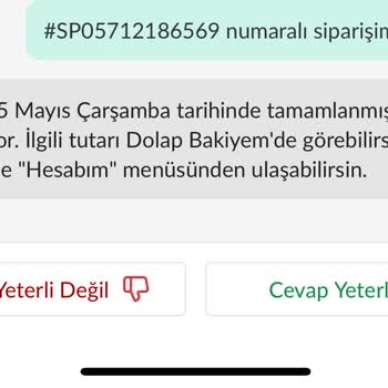 Dolap Ödeme Sorunu Ve Destek Hattına Erişilemiyor!