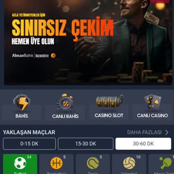 Çekim Problemi Alman Bahis