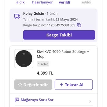 Kolay Gelsin Kargo Ortada Yok!