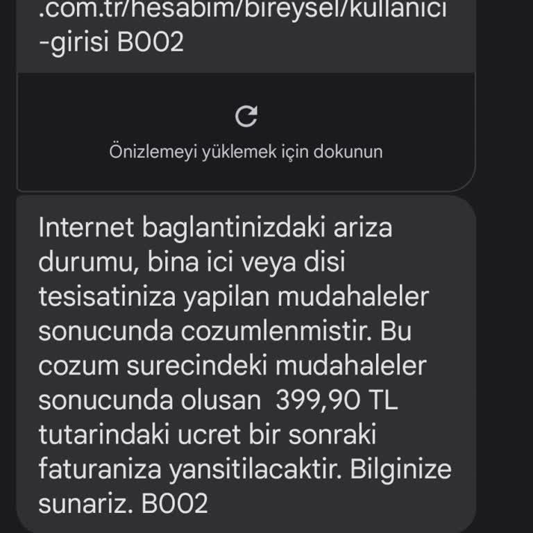 Millenicom Haksız Ücret Talebi