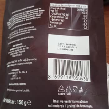 Çerezya A101 De Bayat Çerez Halen Satışının Devamı Engellensin İsterim